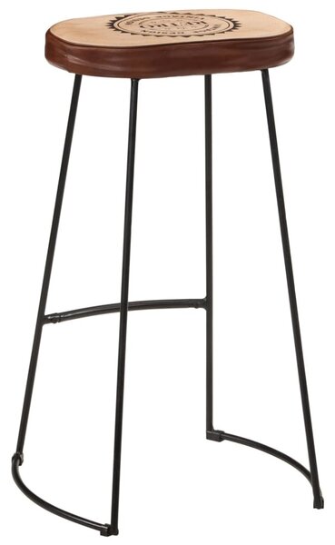 2 db sötétbarna bárszék 44 x 37,5 x 78 cm