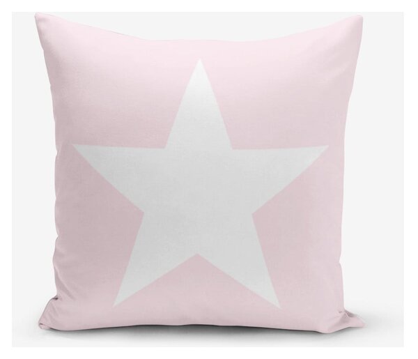 Star Pink pamutkeverék párnahuzat, 45 x 45 cm - Minimalist Cushion Covers