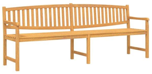 Tömör tíkfa kerti pad 228 x 59,5 x 90 cm