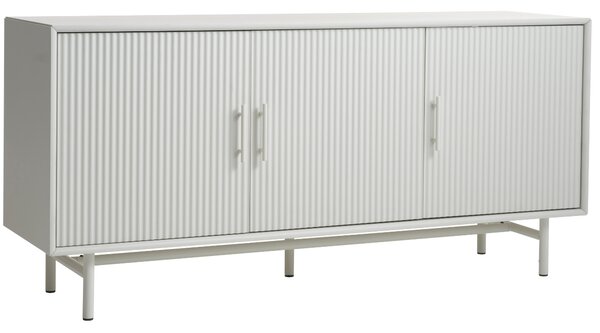 Szürke lakkozott komód Unique Furniture Palma 160 x 45 cm
