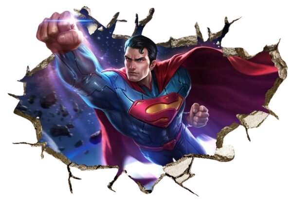 Falmatrica "Superman" 60x90 cm