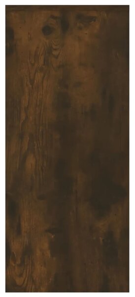 Füstös tölgy színű szerelt fa tálalószekrény 102 x 33 x 75 cm