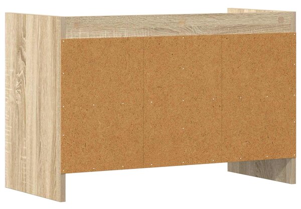 TV szekrény 71,5 x 33 x 47 cm Sonoma Tölgy Szerelt Fa