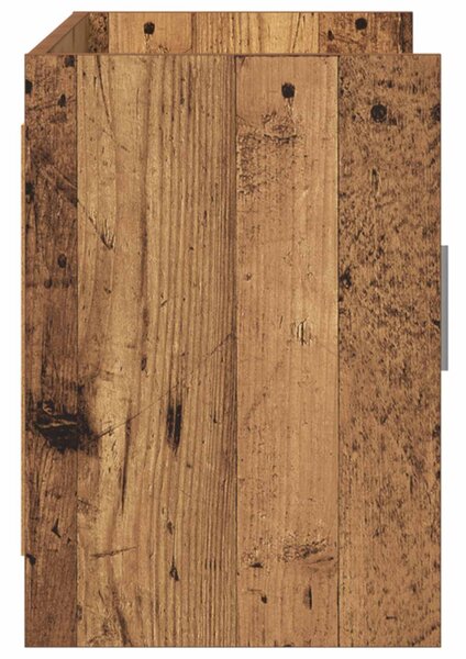 TV szekrény 102 x 33 x 47 cm Antik Fa Szerelt Fa