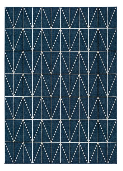 Nicol Casseto kék kültéri szőnyeg, kék beltéri/kültéri szőnyeg, 140 x 200 cm - Universal
