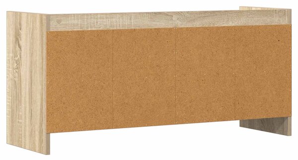 TV szekrény 100 x 33 x 47 cm Sonoma Tölgy Szerelt Fa