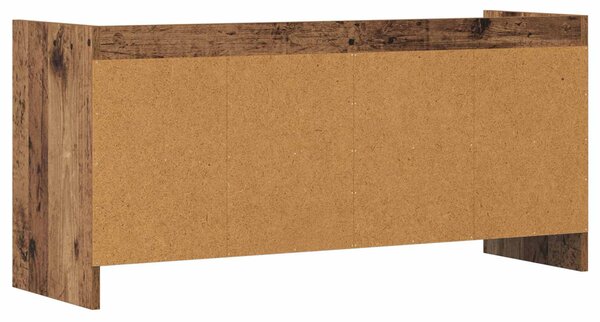 TV szekrény 100 x 33 x 47 cm Antik Fa Szerelt Fa
