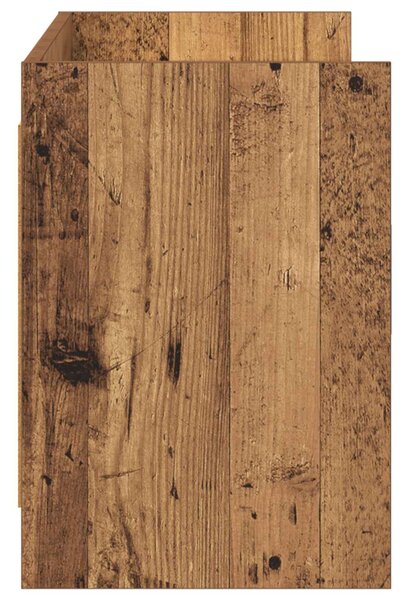 TV szekrény 130 x 33 x 47 cm Antik Fa Szerelt Fa