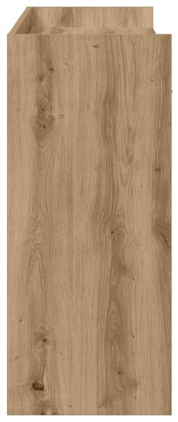 Konzolasztal Kézműves Tölgy 90 x 35 x 80 cm Szerelt Fa