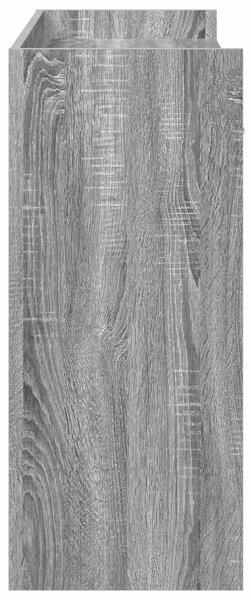 Konzolasztal Szürke Sonoma 90 x 35 x 80 cm Szerelt Fa
