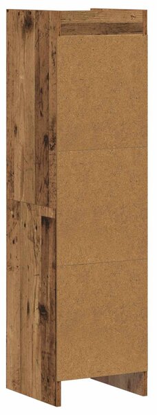 Könyvszekrény Antik Fa 30 x 30 x 111 cm Szerelt Fa