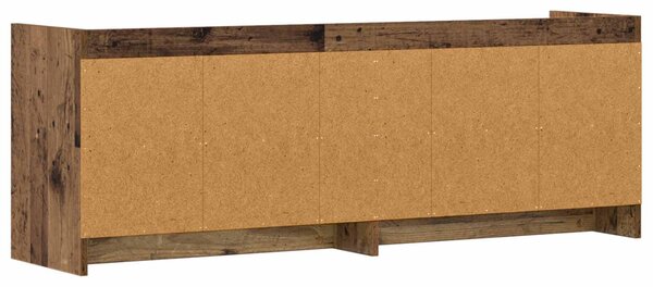 TV szekrény 135 x 33 x 47 cm Antik Fa Szerelt Fa