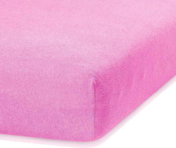 Ruby rózsaszín gumis lepedő, 200 x 120-140 cm - AmeliaHome