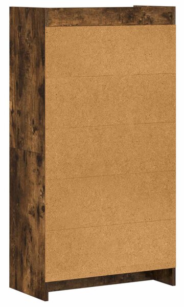 Könyvszekrény Füstös Tölgy 59 x 30 x 111 cm Szerelt Fa