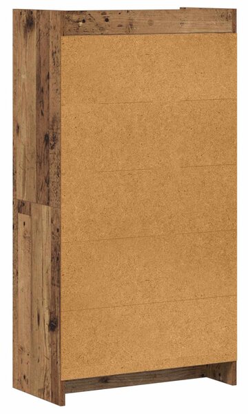 Könyvszekrény Antik Fa 59 x 30 x 111 cm Szerelt Fa