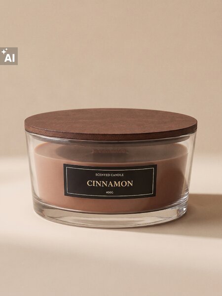 Sinsay - Illatgyertya fa kanóccal Cinnamon - bézs
