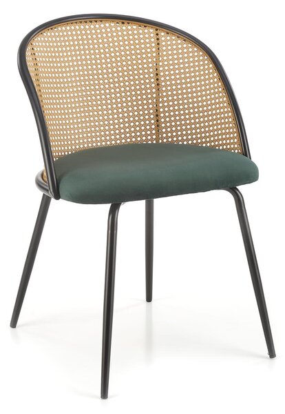 K508 étkezőszék (Szín: sötétzöld)