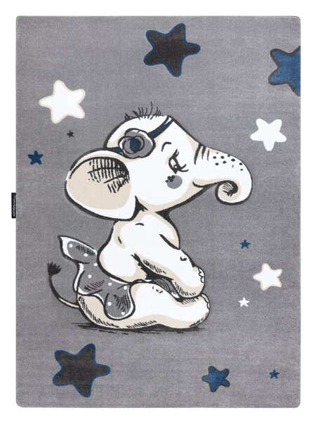 PETIT szőnyeg ELEPHANT ELEFÁNT CSILLAG szürke