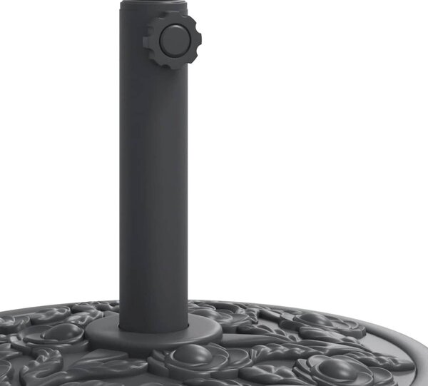 Kerek napernyőtalp rúdhoz Ø38 / 48 mm 12 kg