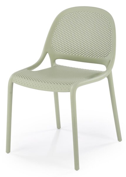 K532 rakásolható kültéri étkezőszék (Szín: menta)