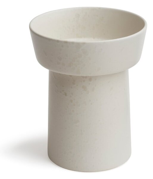 Ombria fehér agyagkerámia váza, magasság 20 cm - Kähler Design