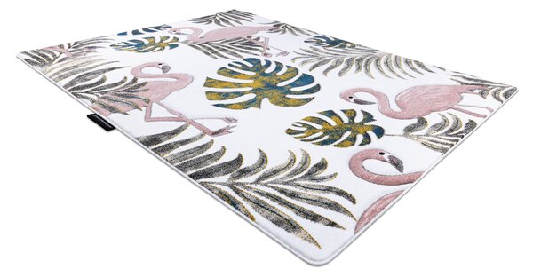 PETIT szőnyeg GARDEN Flamingók A MONSTERA LEVEL krém