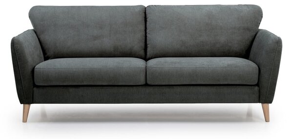 Oslo feketésszürke kanapé, 206 cm - Scandic