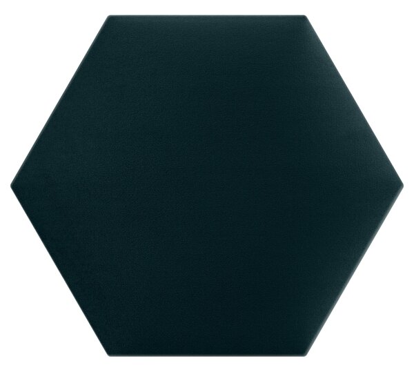 Kárpitozott panel - Hatszög - 40x35cm Szín: Fekete