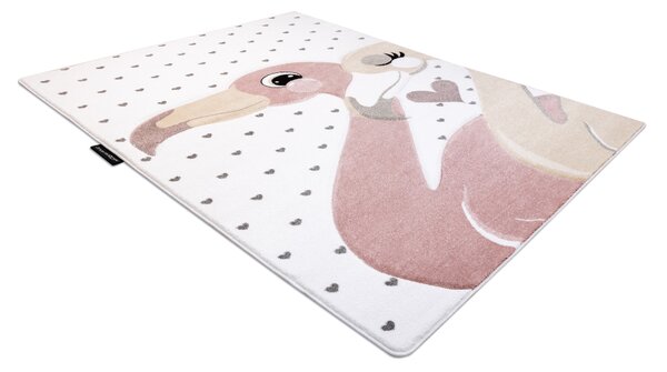 PETIT szőnyeg FLAMINGOS Flamingók szív krém
