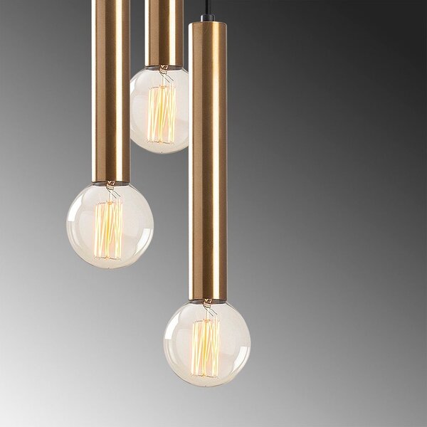 Mennyezeti lámpa, arany -