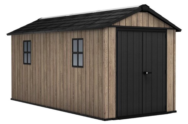 Keter Apex 7,5 x 15 Ashwood kerti ház, padlóval