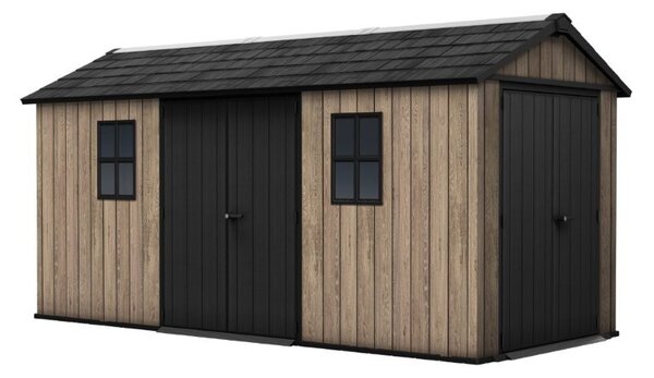 Keter Apex 7,5 x 15 Ashwood kerti ház, padlóval