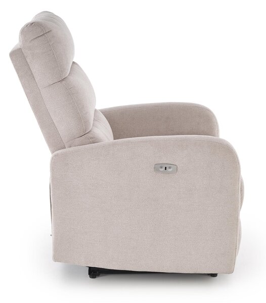 Carinio elektromos relax fotel masszázs funkcióval (Szín: szürke)