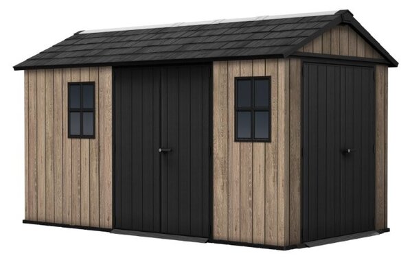 Keter Apex 7,5 x 13 Ashwood kerti ház, padlóval