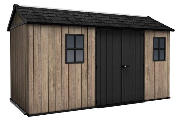 Keter Apex 7,5 x 13 Ashwood kerti ház, padlóval