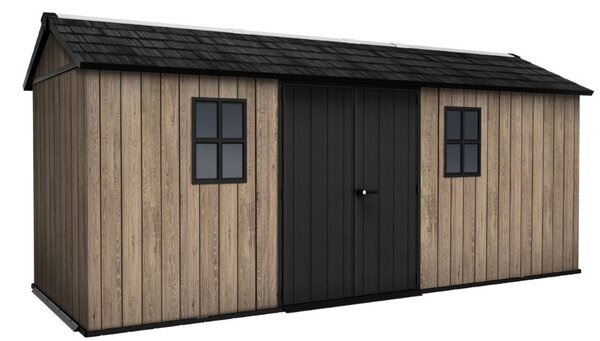 Keter Apex 7,5 x 17 Ashwood kerti ház, padlóval
