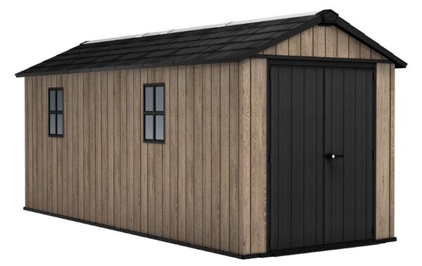 Keter Apex 7,5 x 17 Ashwood kerti ház, padlóval