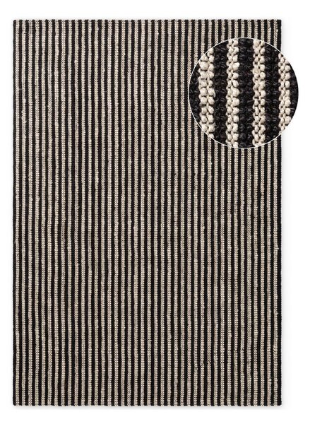 Fekete kézi szövésű juta szőnyeg 160x230 cm Harvest Ebony – Elle Decoration