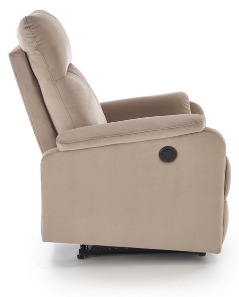 Crocus elektromos relax fotel (Szín: bézs)