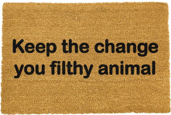 Keep The Change lábtörlő, 40 x 60 cm - Artsy Doormats