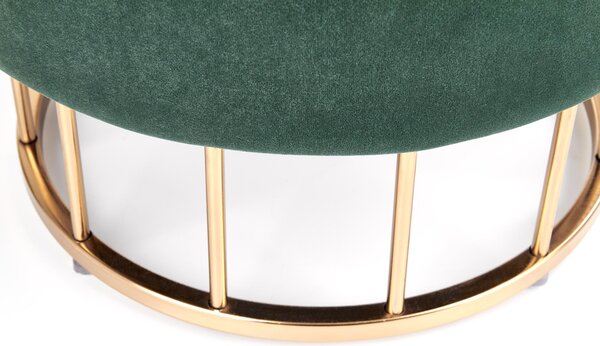Minty puff tároló funkcióval (Szín: szürke/arany)