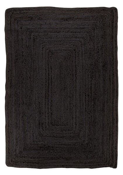 Bombay Rug fekete szőnyeg, 90 x 60 cm - House Nordic