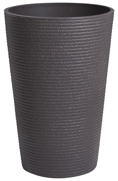 Kétdarabos virágcserép szett MEUM 35 cm Fekete