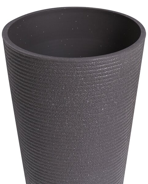 Kétdarabos virágcserép szett MEUM 35 cm Fekete