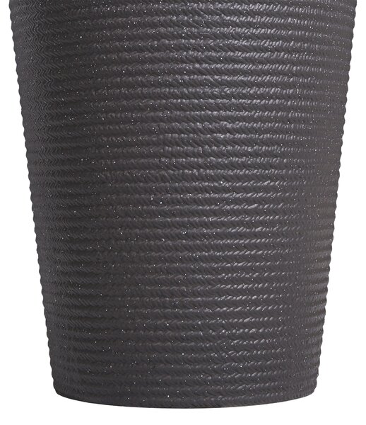 Kétdarabos virágcserép szett MEUM 35 cm Fekete