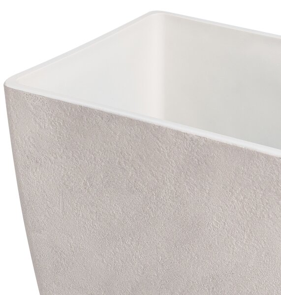 Kétdarabos virágcserép szett SILENEV 59 cm Világosszürke