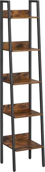 TAYLOR 5 polcos Polc 170x33,8 cm, rusztikus barna