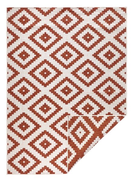 Malta barna-krémszínű kültéri szőnyeg, 160 x 230 cm - NORTHRUGS