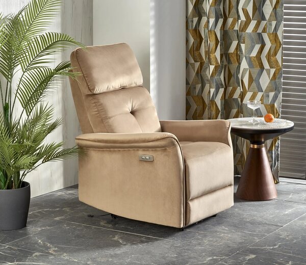Semir elektromos relax fotel (Szín: bézs)