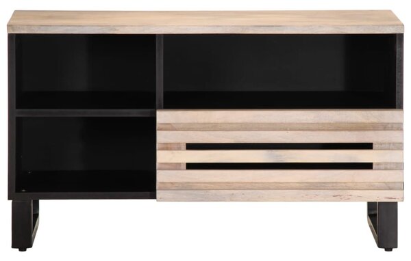 Tömör mangófa TV-szekrény 80 x 34 x 46 cm